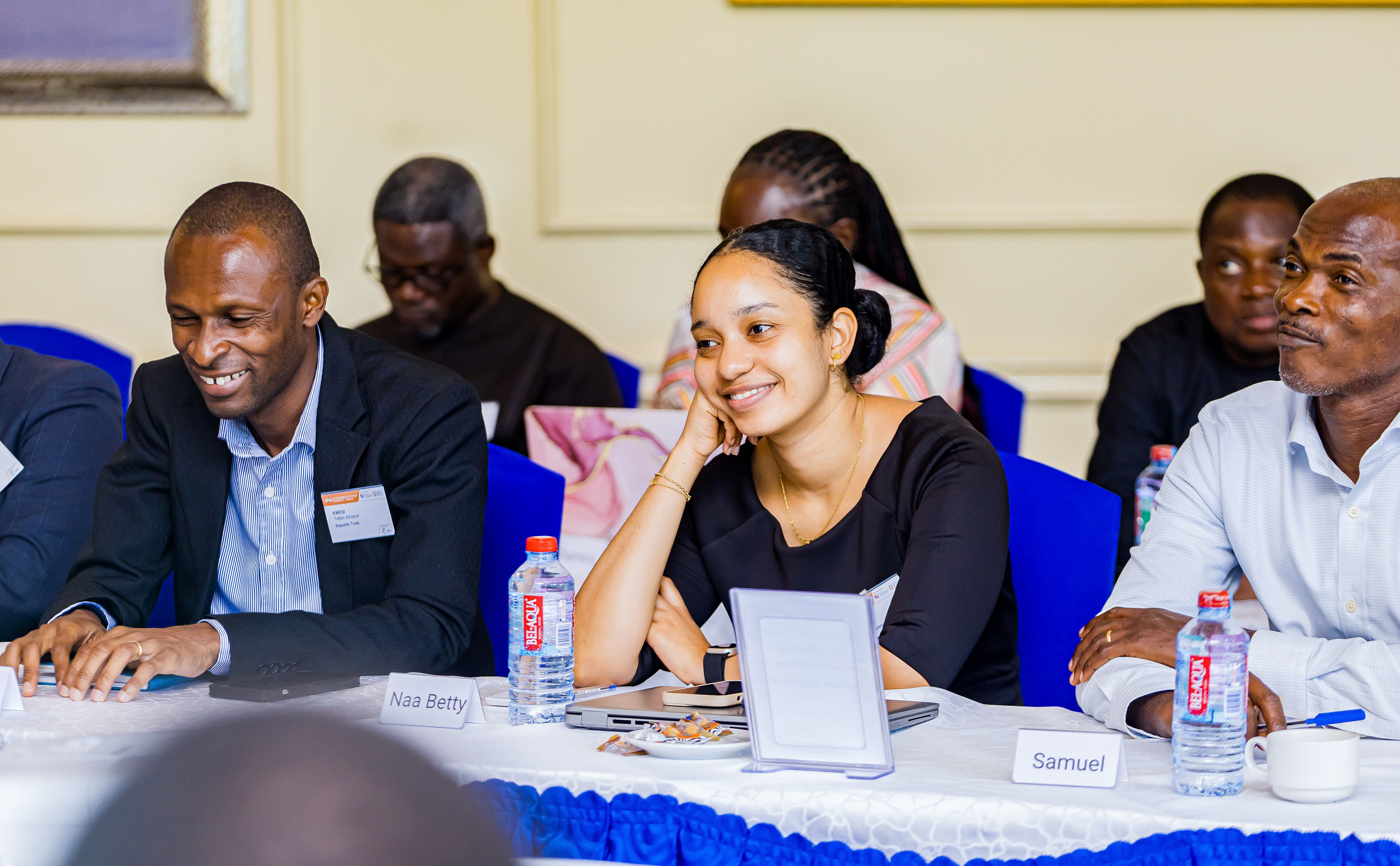 Delegates at an AVCA Academy masterclass in Ghana